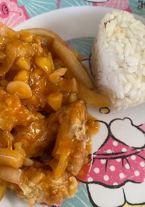 Foto resep Ayam asam manis instan