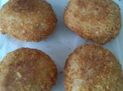 A picture of bread crumbs egg