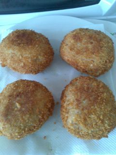 A picture of Sam's scotch eggs.