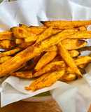 【烤箱料理】地瓜🍠薯條🍟