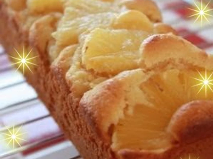 How To Prepare Pancake Mix Pineapple Cake which So Delicious