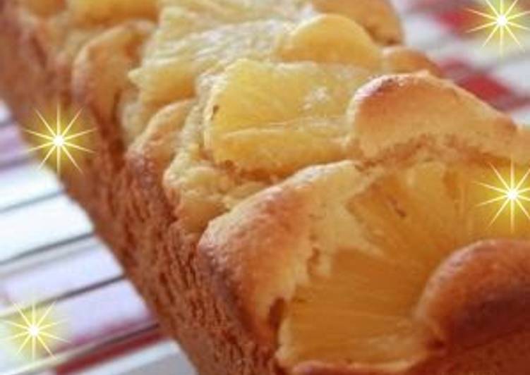 Simple Way to Prepare Award-winning Pancake Mix Pineapple Cake