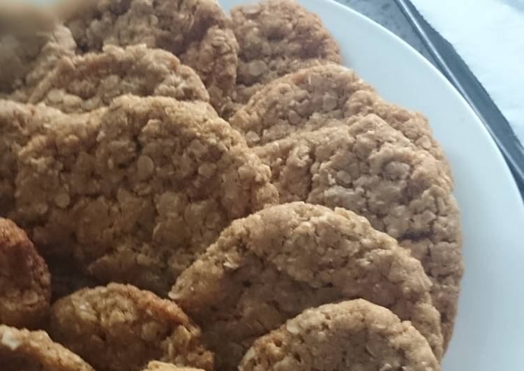 Recipe of Super Quick Homemade Anzac Biscuits