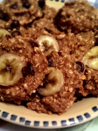 Easy Steps to Prepare Healthy Quick Oatmeal Peanut Butter Chococlate Chip Cookies! which Delicious