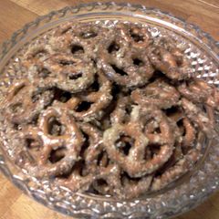 A picture of Candied Pretzels.