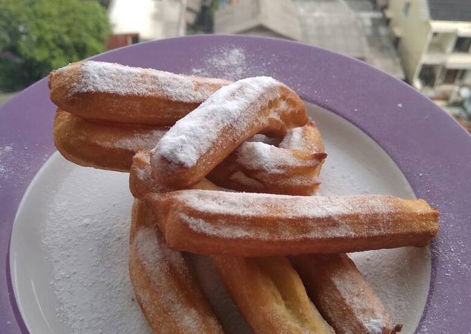 Como hacer churros caseros gorditos