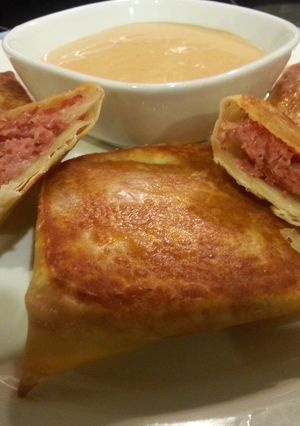 A picture of Mader's Reuben Rolls - Wisconsin.