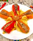 Ớt Ngọt Nhồi Tôm Thịt Hấp