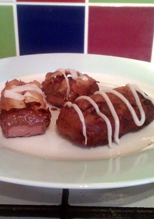 A picture of Vickys Scottish Deep-Fried Mars Bar, No, I'm Not Joking!!.