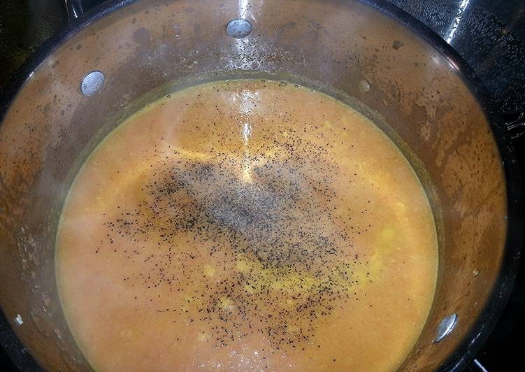 Recipe of Favorite Carrot Soup w/ Coconut and Lemongrass