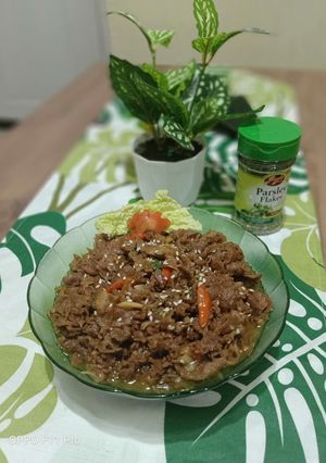 Foto resep Daging tumis ala mama mitha