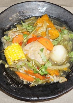 Una foto de Cazuela de pollo