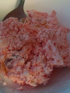 A picture of Jello salad.