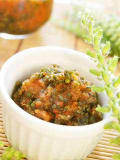 A picture of Shiso Seed Kimchi.