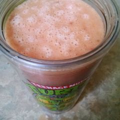 A picture of Watermelon Peach Tonic Smoothie.