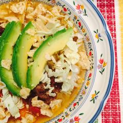 A picture of Mexican Meatball Soup.