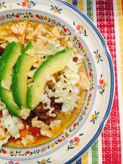 A picture of Mexican Meatball Soup.