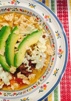 A picture of Mexican Meatball Soup.