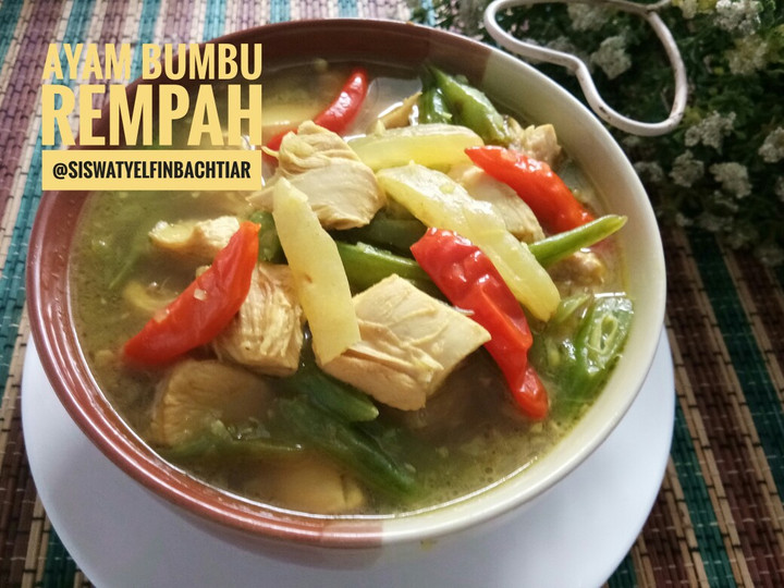 Resep Ayam bumbu rempah Kekinian