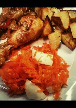 Una foto de Pollo al horno