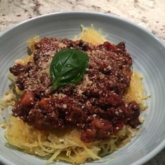 Turkey Bolognese sauce A picture of Turkey Bolognese sauce.