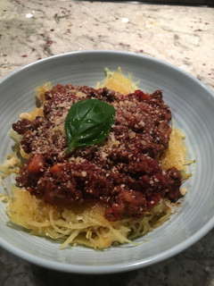 A picture of Turkey Bolognese sauce.
