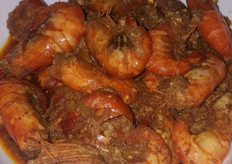Resep Udang saos asam manis pedes Anti Gagal