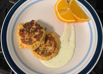 How To Making Recipe Potato Cakes with Lemon Aioli Savory Delicious