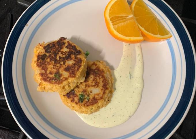 Simple Way to Make Homemade Potato Cakes with Lemon Aioli