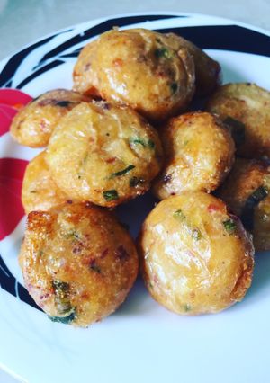 Foto resep Perkedel Kentang Kornet Keju