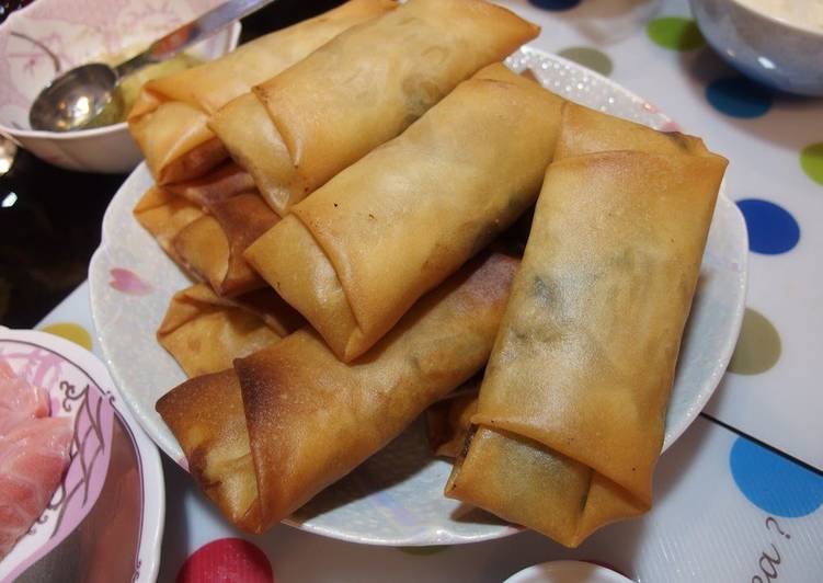 Easiest Way to Make Super Quick Homemade Everybody&#39;s Favourite Spring Rolls