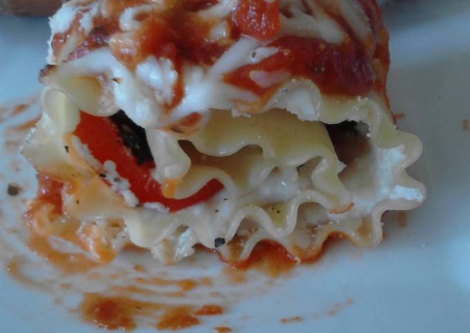 Easiest Way to Prepare Super Quick Homemade Caprese Lasagna Roll-ups