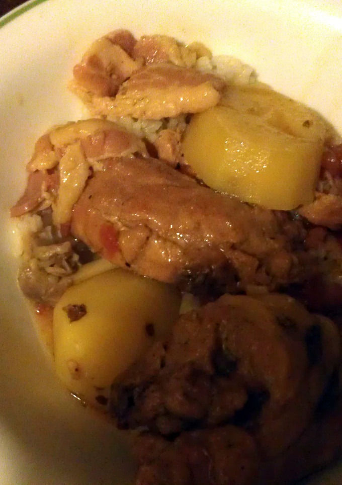 A picture of Rabbit Stew.