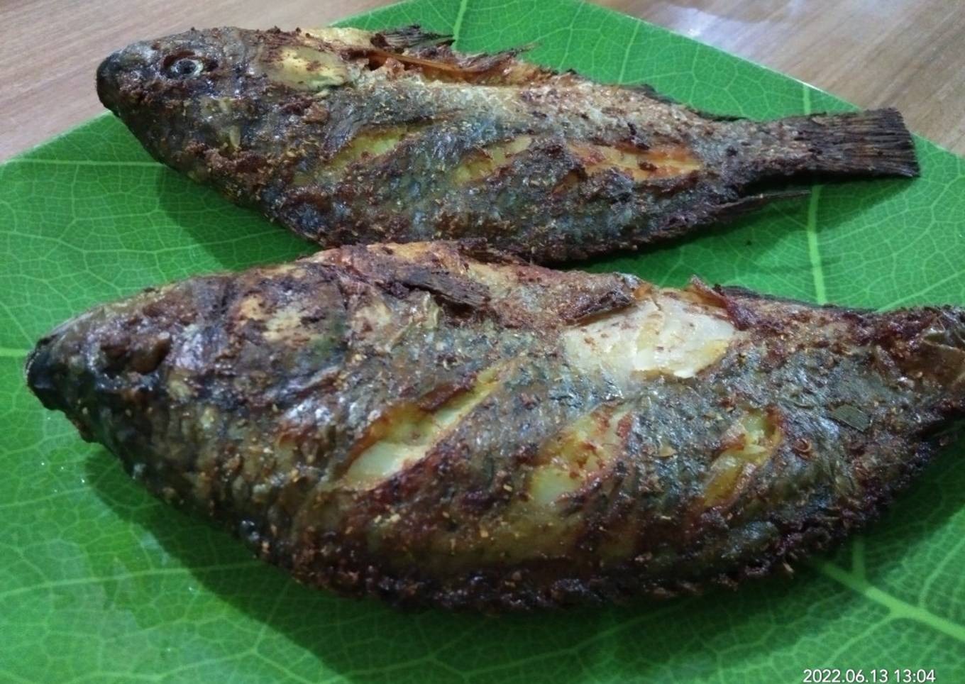 Ikan Mujair Goreng Airfryer