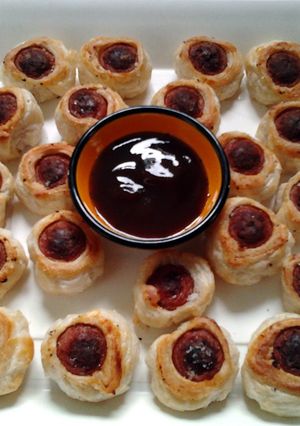 A picture of Ladybirds Devils on Horseback ..