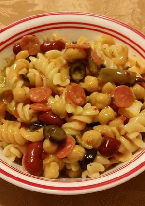 A picture of Mr Spock's Pasta Salad.