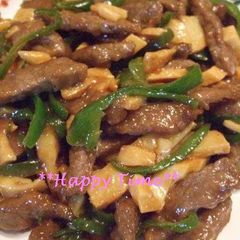 A picture of My Kids Rave About This Chinjao Rosu (Stir Fried Beef and Peppers with Oyster Sauce).