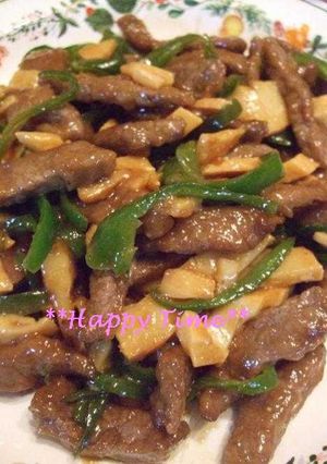 A picture of My Kids Rave About This Chinjao Rosu (Stir Fried Beef and Peppers with Oyster Sauce).