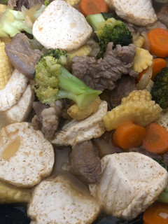 Foto resep Brokoli Daging dengan Sapo Tahu