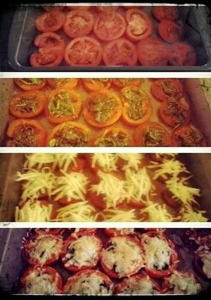 A picture of Spinach tomatoes.