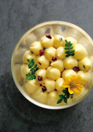 清香百香果凝乳 的食譜成品照片