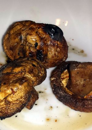 A picture of Barbecued Mushrooms.