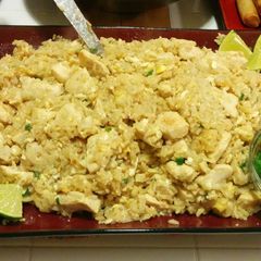 A picture of Thai Fried Rice.