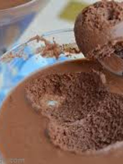 Una foto de Mousse de chocolate muy fácil