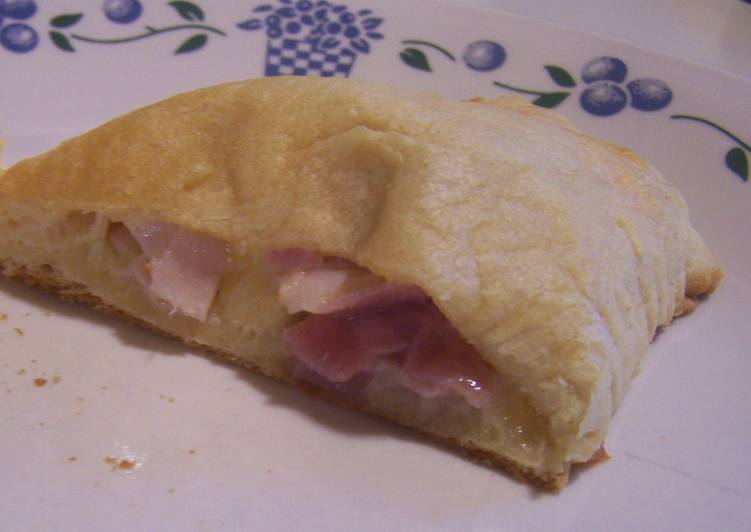 Simple Way to Make Ultimate Ham Turkey and Cheese Pocket