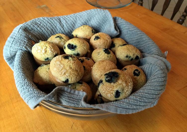 Recipe of Perfect Blueberry Muffins