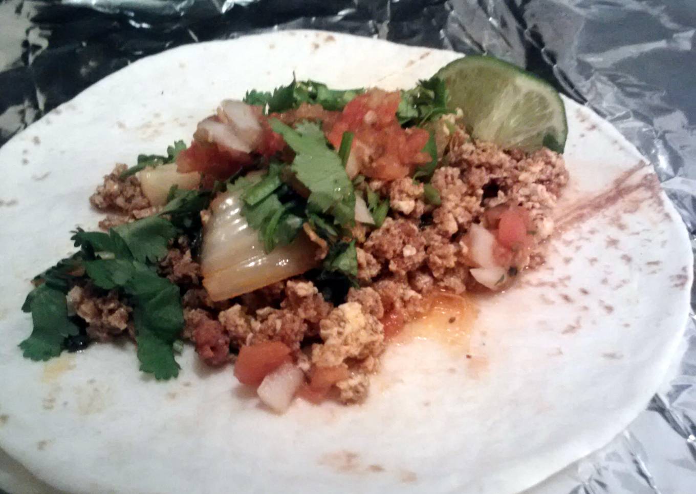 chorizo and eggs