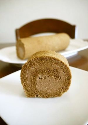 A picture of Chocolate Cream & Cocoa Swiss Rolls.
