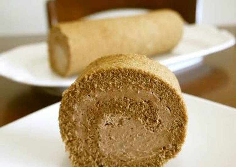 Recipe of Quick Chocolate Cream &amp; Cocoa Swiss Rolls