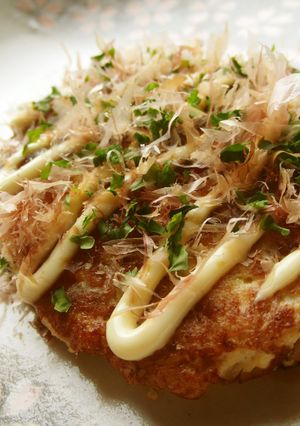 A picture of Low-carb Okonomiyaki-Style Koya Tofu.